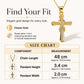⏳Limited-time60% off⏰Women's Sparkling Twisted Knot Cross Pendant Necklace✝️📿