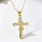 ⏳Limited-time60% off⏰Women's Sparkling Twisted Knot Cross Pendant Necklace✝️📿