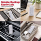 💥LAST DAY SALE ONLY ￡7.9!!🔥Portable Emergency Phone Charger AA Battery Powered Power Bank with LED Flashlight