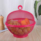 🍎 LIMITED‑TIME 56% OFF! 🧺 Fruit Basket with Lid – Breathable, Drainable, Insect Proof 🍇