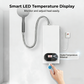 ⏳🔥Soldes 2026 — Plus de 15 000 exemplaires vendus !💧Chauffe-eau électrique instantané sans réservoir, compact — Affichage LED de la température avec multiples dispositifs de sécurité ✨