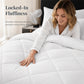🛏️ LIMITED-TIME 58% OFF! ✨ 3-Piece Quilted Comforter Set with Shams – All-Season Microfiber