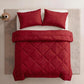 🛏️ LIMITED-TIME 58% OFF! ✨ 3-Piece Quilted Comforter Set with Shams – All-Season Microfiber