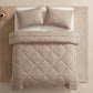 🛏️ LIMITED-TIME 58% OFF! ✨ 3-Piece Quilted Comforter Set with Shams – All-Season Microfiber