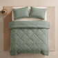 🛏️ LIMITED-TIME 58% OFF! ✨ 3-Piece Quilted Comforter Set with Shams – All-Season Microfiber