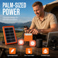 ☀️ 52% OFF NOW! Portable Solar Power System with 2 LED Lights – Off-Grid Solar Generator Kit, Multi-Port Charging Station for Camping, Emergency & Outdoor Use