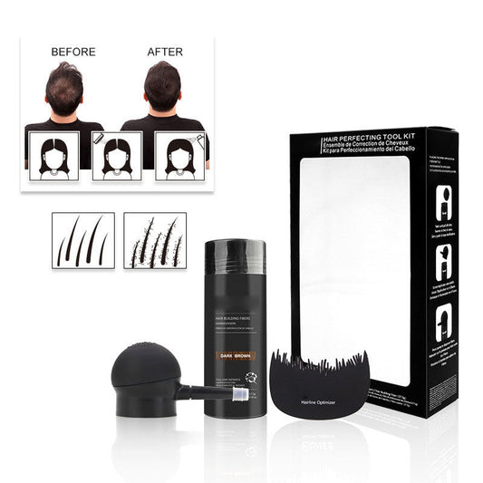 🥳2026 HOT SALE🥳💞50K+ SOLD! 🧔✨ 55% OFF! Hair Building Fibers Set – Instantly covers thinning areas & bald spots. Natural-looking results, easy to apply & wash out with shampoo! 🛁✅