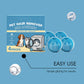 🐾 LIMITED‑TIME 56% OFF! 🧹 No-Snag Reusable Laundry Balls – Catch Pet Hair Instantly, Fabric-Friendly & Built to Last ♻️