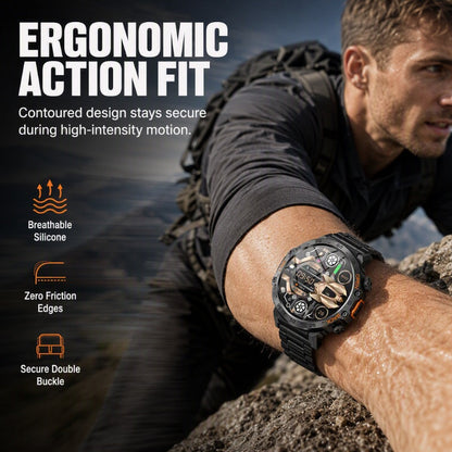🎁2026 New Arrivals 52% OFF💥Outdoor Smartwatch – Rugged, LED Flashlight & Bluetooth Calling – For Sports, Fitness & Adventure 🏔️🔦