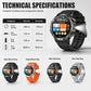 🎁2026 New Arrivals 52% OFF💥Outdoor Smartwatch – Rugged, LED Flashlight & Bluetooth Calling – For Sports, Fitness & Adventure 🏔️🔦