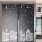 🎁🎄Christmas Sale: 55% OFF✨! Christmas Village Window Sticker Set