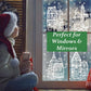 🎁🎄Christmas Sale: 55% OFF✨! Christmas Village Window Sticker Set