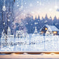 🎁🎄Christmas Sale: 55% OFF✨! Christmas Village Window Sticker Set