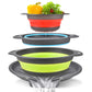 ⏳🔥LIMITED-TIME 50% OFF! ⏰🥗 Careluxpro 3-Piece Collapsible Colander Set – Draining Base & Space-Saving Design 🧺