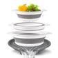 ⏳🔥LIMITED-TIME 50% OFF! ⏰🥗 Careluxpro 3-Piece Collapsible Colander Set – Draining Base & Space-Saving Design 🧺