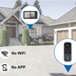 🥳2026 BESTSELLER🥾 Wireless Video Doorbell – 1080P HD, 170° View – 4.3" Indoor Monitor, No WiFi/App – Two-Way Audio – Weatherproof – No Monthly Fee! (No memory card included)🛡️💨