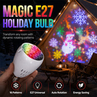 🏆LAST DAY 56% OFF🎄Christmas Projector Light Bulb✨