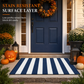 🚪 LIMITED‑TIME 53% OFF! 🎃 Simple Striped Non‑Slip Door Mat, Stain Resistant Entry Rug With Reinforced Edge, Available In Multiple Sizes ✨