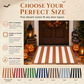 🚪 LIMITED‑TIME 53% OFF! 🎃 Simple Striped Non‑Slip Door Mat, Stain Resistant Entry Rug With Reinforced Edge, Available In Multiple Sizes ✨