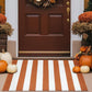 🚪 LIMITED‑TIME 53% OFF! 🎃 Simple Striped Non‑Slip Door Mat, Stain Resistant Entry Rug With Reinforced Edge, Available In Multiple Sizes ✨