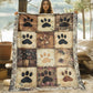 🐾 54% OFF! ✨ Cute Paw Print Soft Flannel Blanket – Cozy Warmth, Vibrant Long-Lasting Print & Versatile Everyday Use – Adorable Comfort for Bedrooms, Sofas & Pet-Friendly Homes 🛋️