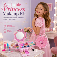 👑 LIMITED-TIME 53% OFF 🎀 Washable Princess Makeup Set — Fun, Portable & Easy to Clean