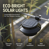 ⏳🔥LIMITED-TIME 56% OFF! ☀️💡Light Up Gutters, Fences & Garden Walls — Solar-Powered Outdoor LEDs With No Mains Wiring Needed 🏡✨