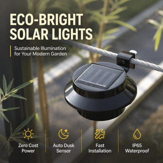 ⏳🔥LIMITED-TIME 56% OFF! ☀️💡Light Up Gutters, Fences & Garden Walls — Solar-Powered Outdoor LEDs With No Mains Wiring Needed 🏡✨