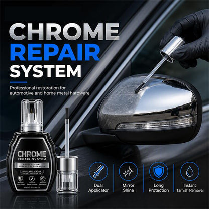 ⏳🔥LIMITED-TIME 53% OFF! ⏰🚗Buy 1 Get 1 Free! ✨Professional Chrome Repair Pen