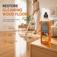 🧹 LIMITED-TIME 52% OFF! ✨ Floor Cleaner Liquid for Tile & Wood Floors – Fast Dry, Stain Remover, Protective Shine 💧