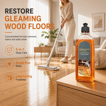 🧹 LIMITED-TIME 52% OFF! ✨ Floor Cleaner Liquid for Tile & Wood Floors – Fast Dry, Stain Remover, Protective Shine 💧