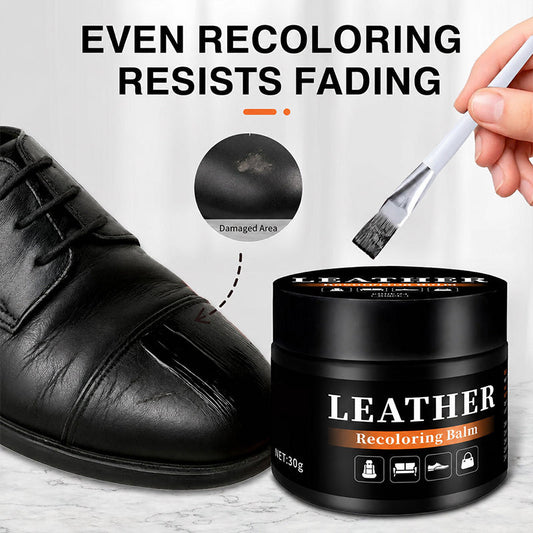 🎨 53% OFF! 👞All-Purpose Leather Colour Repair Balm – Restore Vibrant Colour to Shoes, Sofas, Jackets & Car Seats, Give Your Leather a Second Life ✨