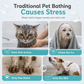 🐾 55% OFF! ✨ No-Rinse Pet Cleansing Foam – Gentle Waterless Mousse, Botanical-Extract Formula & Targeted Cleaning for Paws, Chins & Fur – Quick Freshening Between Baths, Travel & Winter 🌿