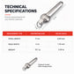 🔥Crack Chestnuts Instantly! Lever-Assisted Stainless Steel Nut Cracker