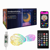 💥🌈 53% DISCOUNT! From ordinary lights to a spectacular light show! Draw patterns, add text or photos, and let the colors dance to the music – waterproof & USB-powered!