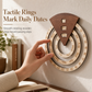 📢📢53% OFF !! ⏰Circular Wooden Rotating Perpetual Calendar – Artistic, Interactive, Timeless ✨