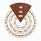 📢📢53% OFF !! ⏰Circular Wooden Rotating Perpetual Calendar – Artistic, Interactive, Timeless ✨