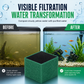 🐠💧Activated Carbon Filter Cube – honeycomb filtration clears cloudy water, removes odors. Anti-crumble block for crystal-clear aquarium! 🛡️✅