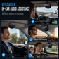 📢📢 52% OFF🚗SP11 Car Sun Visor Bluetooth Hands Free Speakerphone with Vibration Activated Auto Power On A2DP Support and Caller ID Voice Prompt