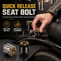 🎁2026 New Arrivals 50% OFF💥⚙️ Motorcycle CNC Quick Release Seat Bolt – Tool-free, Anti-corrosion, Stylish ✨