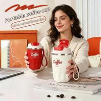 📢📢54%  OFF !! ⏰Portable Smart Thermal Coffee Cup with Temperature Display