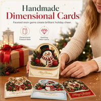 🎅Christmas HOT SALE💞50K+ SOLD!✨DIY 3D Christmas Greeting Cards Set