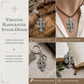 📢📢40%  OFF !! ⏰Zinc Alloy Pardon Crucifix with and Saint Benedict Medals Religious Charm for Jewelry Making