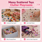 📢📢51%  OFF !! ⏰Kids’ Pretend Makeup Vanity Suitcase – Portable Dress-Up Toy Set for Girls