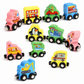 🥳2026 HOT SALE🥳💞50K+ SOLD! 🚂🔢 55% OFF! Magnetic Wooden Number Train Toy – connectable cars, early counting & imaginative floor play. Safe, smooth polished wood for ages 3+! 🛡️💚