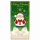 🎄Xmas Sale - 50% OFF❤️Christmas Door Cover - Santa & Reindeer Stretch Fabric Door Banner with 4-Side Elastic Edges, DIY Door Handle Cutout, Slip-On Front Door Holiday Decor