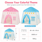 📢📢 54% OFF🏰Kids Princess Castle Play Tent – Indoor Playhouse & Cozy Secret Hideaway for Toddlers