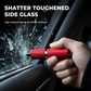 🥳 Best-seller of 2026 🥳💞 Over 50,000 sold! 🚗 50% off! Mini portable car emergency hammer – the tungsten steel head shatters car windows, whilst the cutter severs seatbelts. Compact and lightweight, with a built-in adhesive mount! 🛡️✅