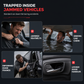 🥳 Best-seller of 2026 🥳💞 Over 50,000 sold! 🚗 50% off! Mini portable car emergency hammer – the tungsten steel head shatters car windows, whilst the cutter severs seatbelts. Compact and lightweight, with a built-in adhesive mount! 🛡️✅