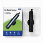 🥳 Best-seller of 2026 🥳💞 Over 50,000 sold! 🚗 50% off! Mini portable car emergency hammer – the tungsten steel head shatters car windows, whilst the cutter severs seatbelts. Compact and lightweight, with a built-in adhesive mount! 🛡️✅